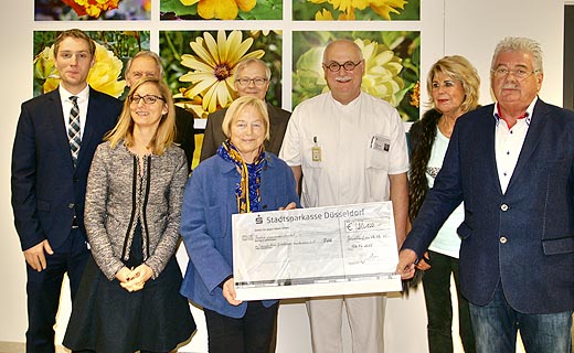 Großzügige Spende für den Freundeskreis Gerresheimer Krankenhaus e.V. Großzügige Spende für den Freundeskreis Gerresheimer Krankenhaus e.V.